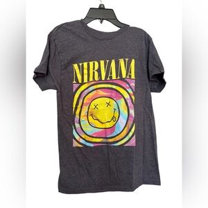 Nirvana band Tee size M women’s‎